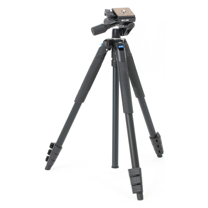 SLIK Trépied Sprint PRO III noir avec tête 3 axes SH-704E