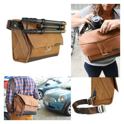 PEAK DESIGN Sac d'épaule Everyday Messenger MARRON