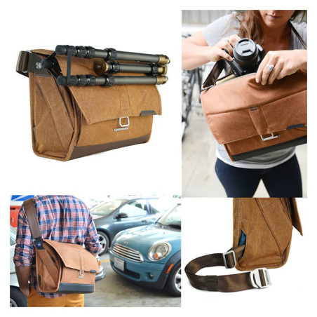 PEAK DESIGN Sac d'épaule Everyday Messenger MARRON