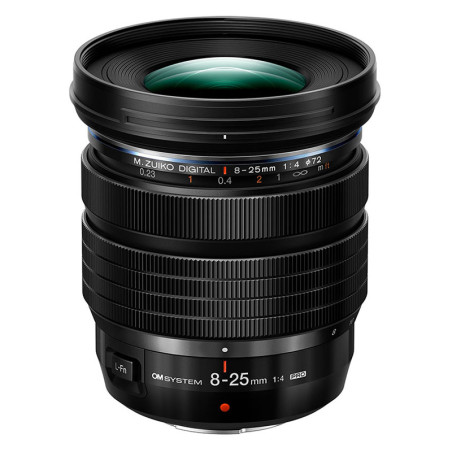 OM SYSTEM Objectif M.ZUIKO Digital ED 8-25mm f/4.0 PRO Garanti 2 ans