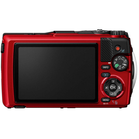 OLYMPUS compact étanche TG7 Rouge Garanti 2 ans + Caisson étanche PT059