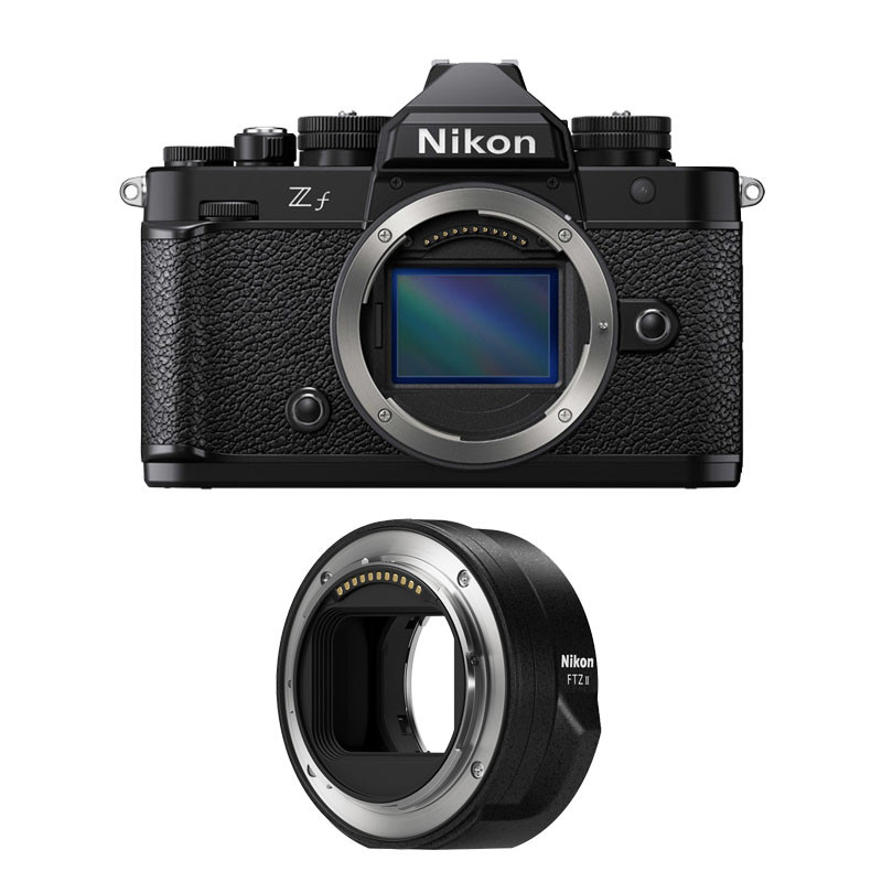 NIKON Hybride Zf noir Boitier Nu Garanti 3 ans + Adaptateur FTZ II