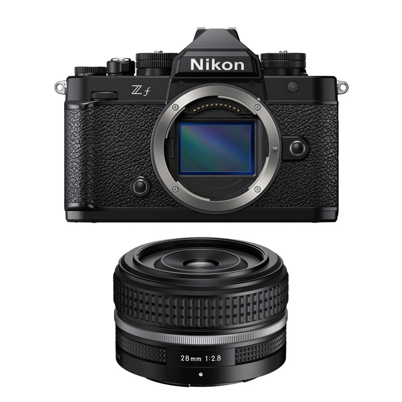 NIKON Hybride Zf noir + Objectif Z 28mm/2.8 SE Garanti 3 ans