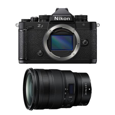 NIKON Hybride Zf noir + Objectif Z 24-70mm f/2.8 S Garanti 3 ans