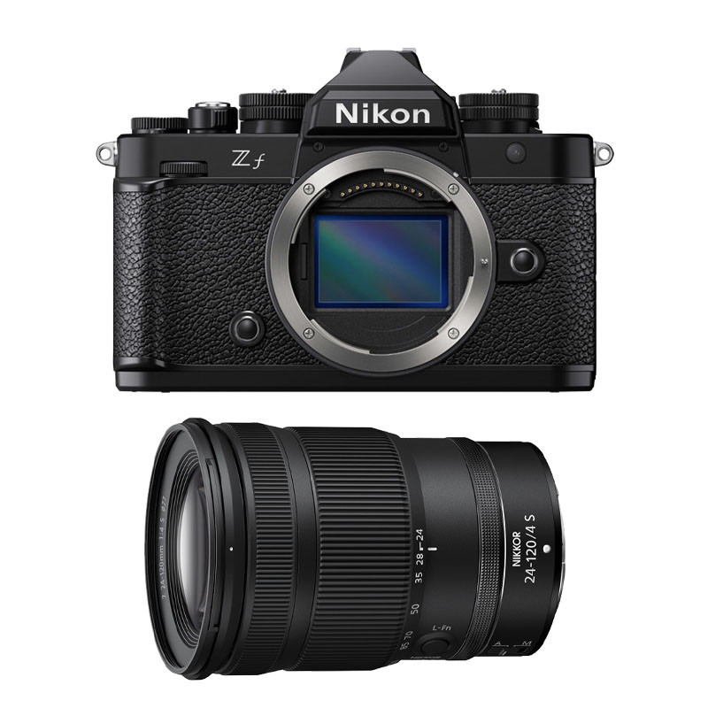NIKON Hybride Zf noir + Objectif Z 24-120mm f/4 S Garanti 3 ans
