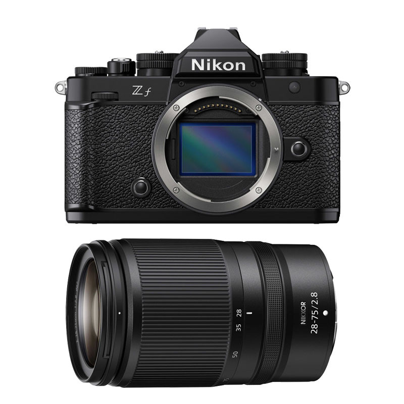 NIKON Hybride Zf noir + Objectif Z 28-75mm f/2.8 Garanti 3 ans