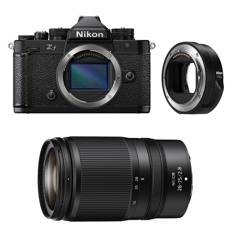 NIKON Zf + Objectif Z 28 75mm f2.8 Garanti + Adaptateur FTZ II