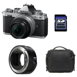 NIKON Z fc + Z 16-50 Silver Garanti 3 ans + Sac + Carte SD 8 Go + Adaptateur FTZ II