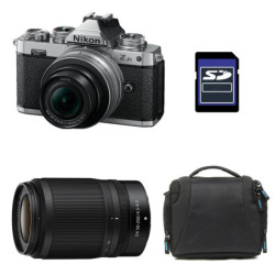 NIKON Z fc + Z 16-50 Silver + Z 50-250 Garanti 3 ans + Sac + Carte SD 8 Go