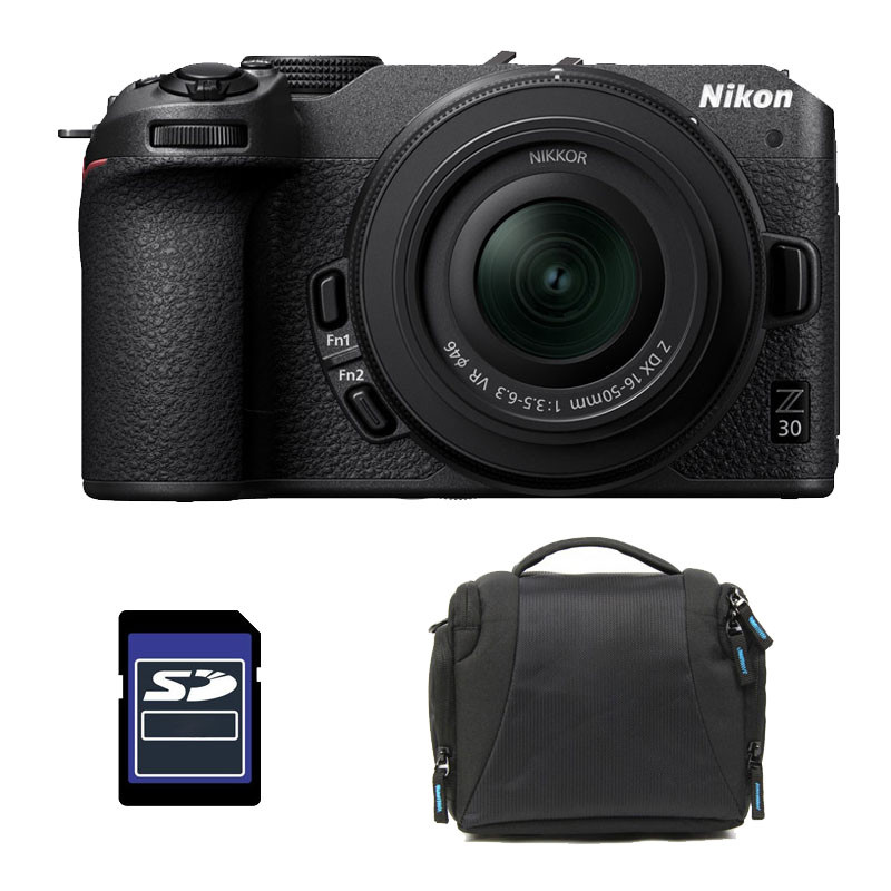 NIKON Z30 + Z 16-50 Garanti 3 ans + Sac + Carte SD 8 Go