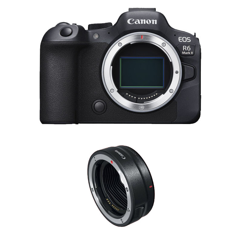 CANON Hybride EOS R6 MARK II nu Garanti 3 ans + Bague EF-EOS-R