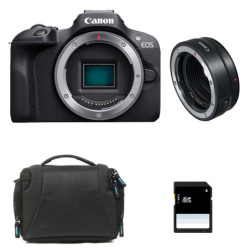 CANON EOS R100 Garanti 3 ans + Sac + Carte SD 8 Go + Bague EF-EOS R