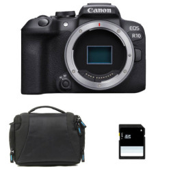 CANON EOS R10 Nu Garanti 3 ans + Sac + Carte SD 8 Go