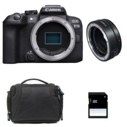 CANON EOS R10 Garanti 3 ans + Sac + Carte SD 8 Go + Bague EF-EOS R