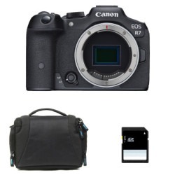 CANON EOS R7 Nu Garanti 3 ans + Sac + Carte SD 8 Go