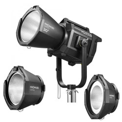 GODOX MG1200BI Torche LED bi-color + 4 réflecteurs