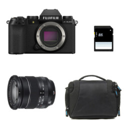 FUJIFILM X-S20 NOIR + 16-80mm Garanti 3 ans + Sac + Carte SD 8 Go
