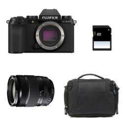 FUJIFILM X-S20 NOIR + 18-135mm Garanti 3 ans + Sac + Carte SD 8 Go