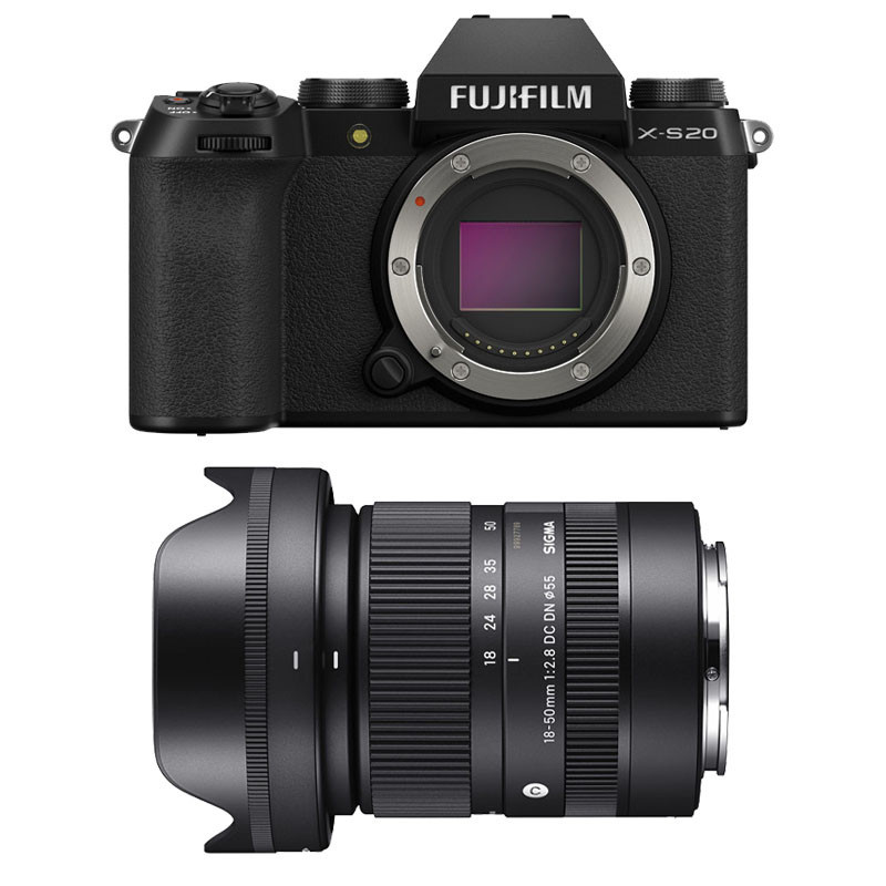 FUJIFILM X S20 + SIGMA 18 50mm Garanti