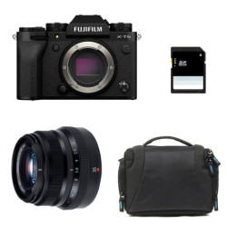 FUJIFILM X-T5 NOIR + 35mm f/2 WR Garanti 3 ans + Sac + Carte SD 8 Go
