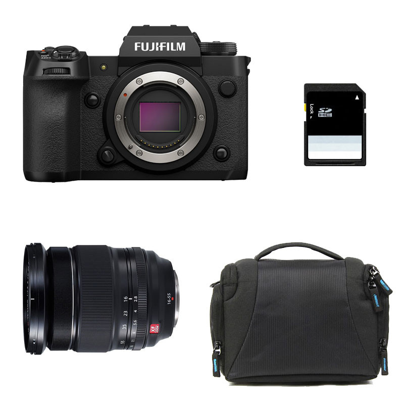 FUJIFILM X-H2 + 16-55 Garanti 3 ans + Sac + Carte SD 8 Go