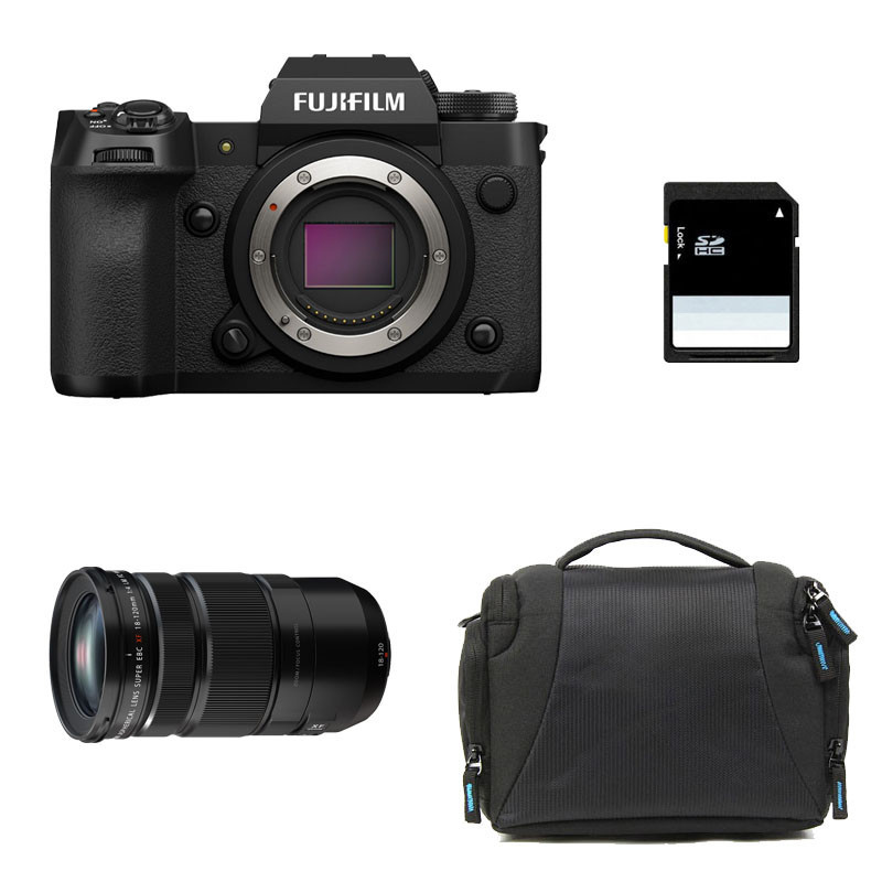 FUJIFILM  X-H2 + 18-120 Garanti 3 ans + Sac + Carte SD 8 Go