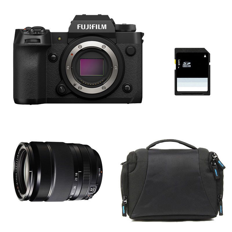 FUJIFILM X-H2 + 18-135 Garanti 3 ans + Sac + Carte SD 8 Go