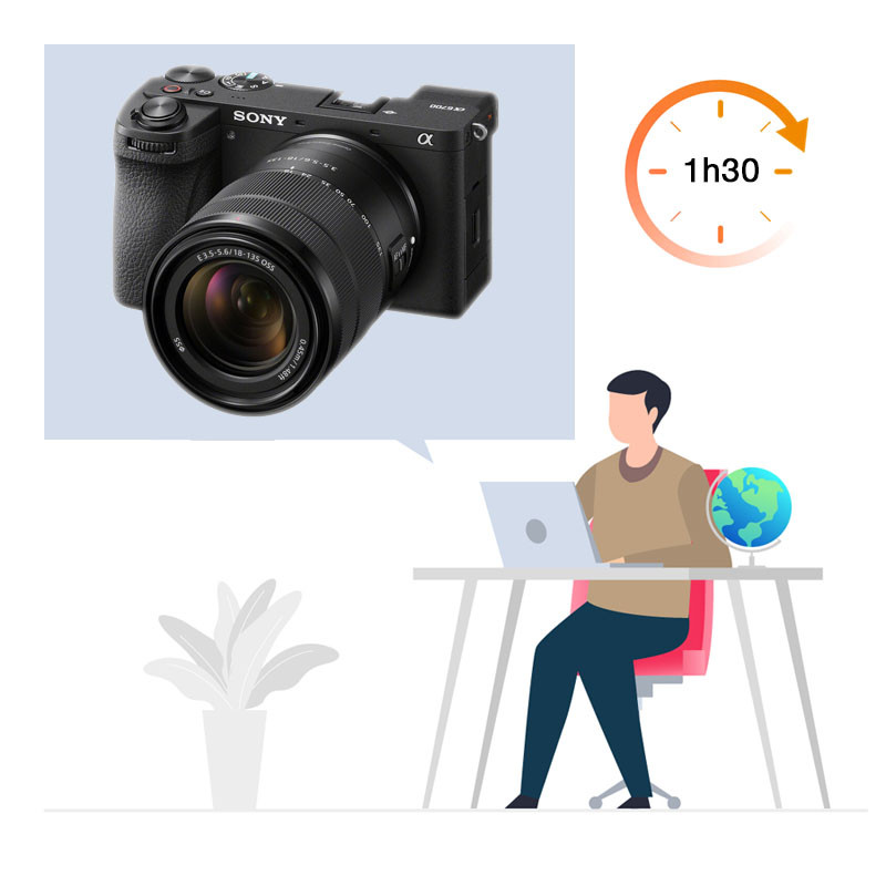 Formation photo en ligne SONY Alpha 6700 - 1h30