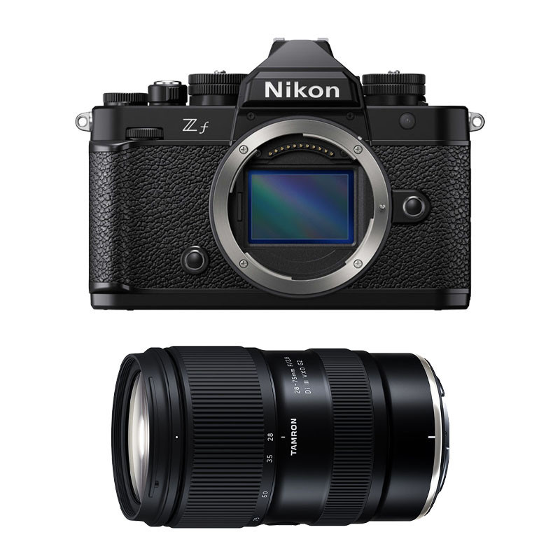 NIKON Zf noir + TAMRON 28-75mm f/2.8 Di III VXD G2 Garanti 3 ans
