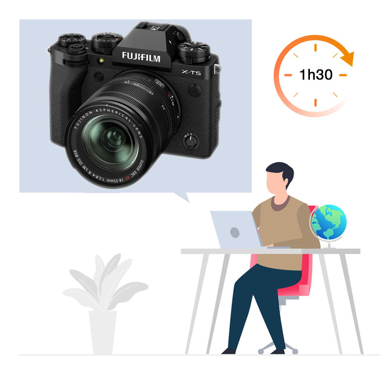Formation en ligne FUJIFILM X-T5 - 1h30