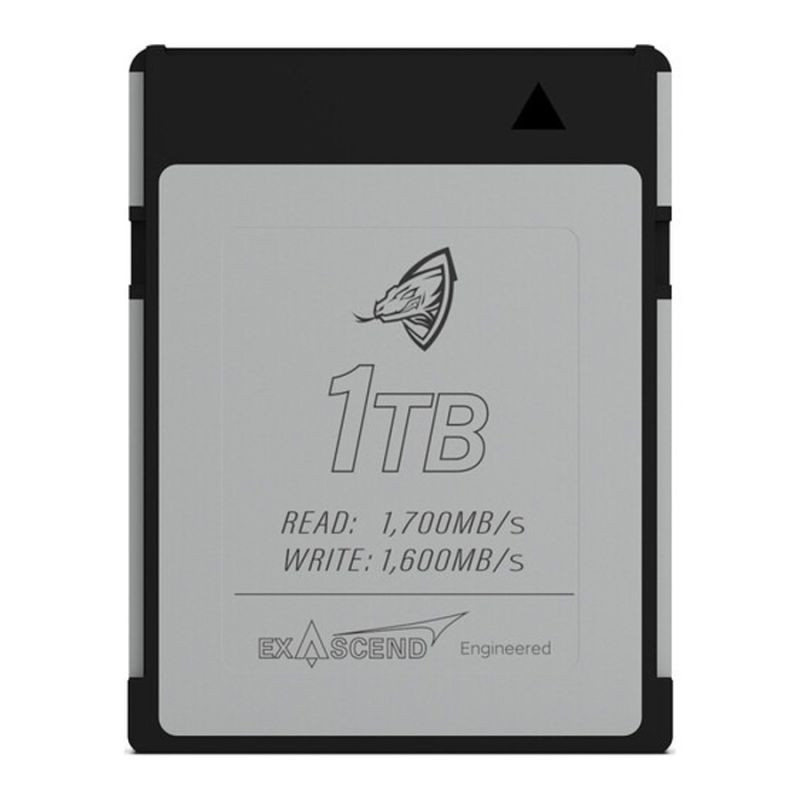 EXASCEND Cartes CF Express type B 1To R1700/W1600