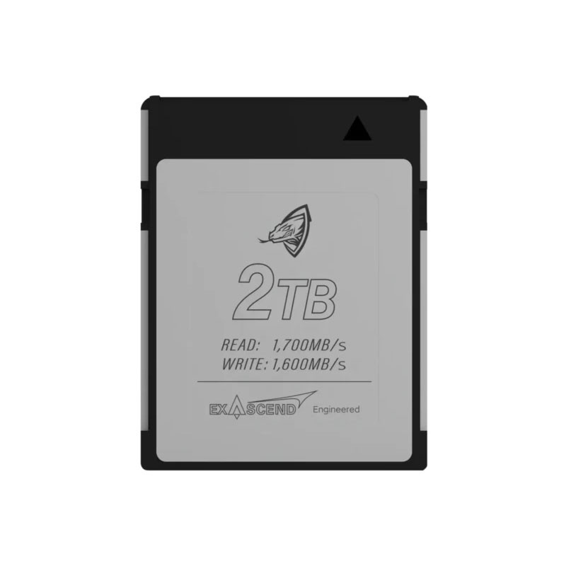 EXASCEND Cartes CF Express type B 2To R1700/W1600