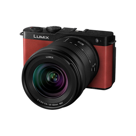 PANASONIC Lumix S9 Rouge + 20-60mm f/3.5-5.6 Garanti 3 ans