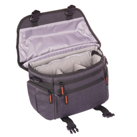 STARBLITZ Sac à bandoulière gris chiné ABERDEEN 20