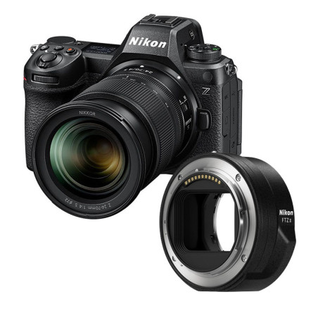 NIKON Z6 III + Objectif Z 24-70mm f/4 S Garanti 3 ans + Adaptateur FTZ II