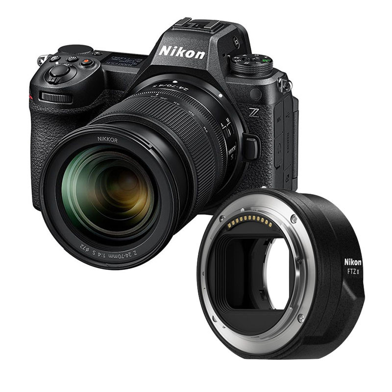 NIKON Z6 III + Objectif Z 24-70mm f/4 S Garanti 3 ans + Adaptateur FTZ II