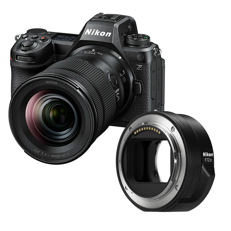 NIKON Z6 III + Objectif Z 24-120mm f/4 S Garanti 3 ans + Adaptateur FTZ II