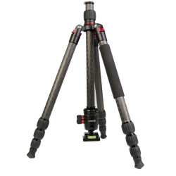 STARBLITZ TSC284B Kit Trépied Monopode Carbone 4 sections avec rotule 15Kg