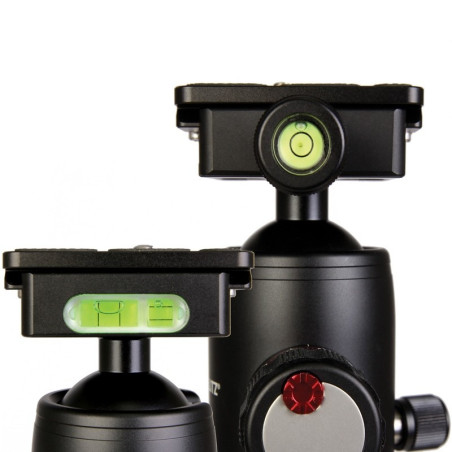 STARBLITZ TSC284B Kit Trépied Monopode Carbone 4 sections avec rotule 15Kg