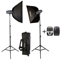 STARBLITZ Kit studio 2 x 400 watts seconde