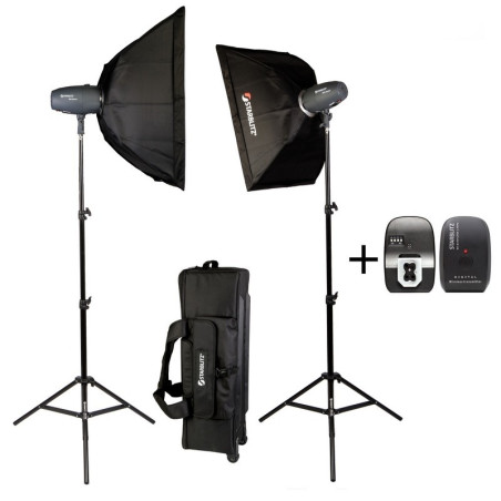 STARBLITZ Kit studio 2 x 400 watts seconde