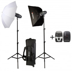STARBLITZ Kit studio 2 x 200 watts seconde