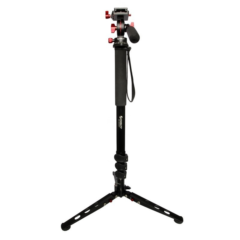 STARBLITZ Kit monopied vidéo avec socle et tête vidéo SBV-MONOKIT