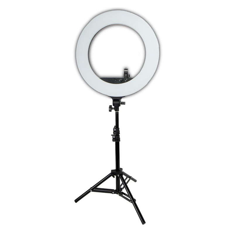 STARBLITZ Kit Lumière LED continue annulaire. trépied & rotule