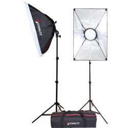 STARBLITZ Kit complet d'éclairage autonome LED pour Vlogeurs