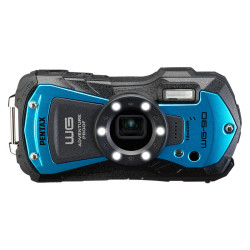 PENTAX Compact étanche WG-90 Bleu Garanti 2 ans
