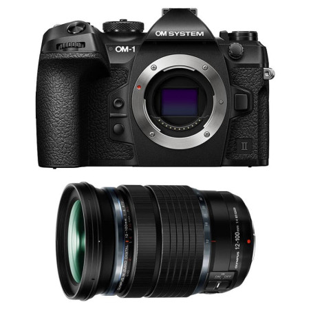 OM SYSTEM OM-1 II + Objectif 12-100 Garanti 3 ans