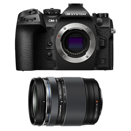 OM SYSTEM OM-1 II + Objectif 14-150 II Garanti 3 ans