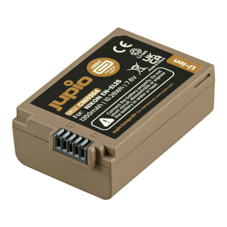 JUPIO Batterie compatible avec Nikon EN-EL25 Ultra USB-C