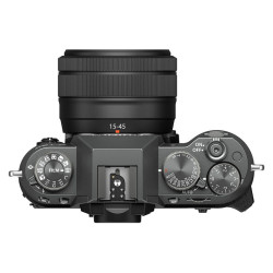 FUJIFILM X-T50 CHARCOAL + 15-45 Garanti 3 ans